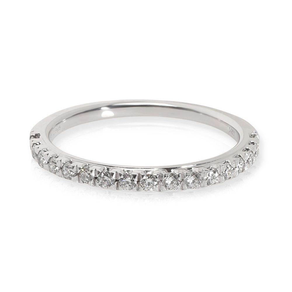 Ritani Diamond Wedding Band in White Gold 0.26 CTW